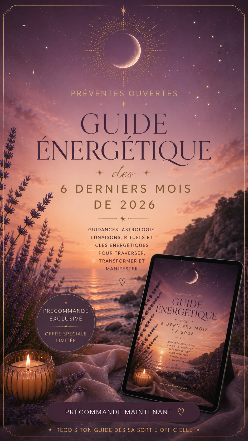 GUIDE ENERGETIQUE des 6 derniers mois de 2026