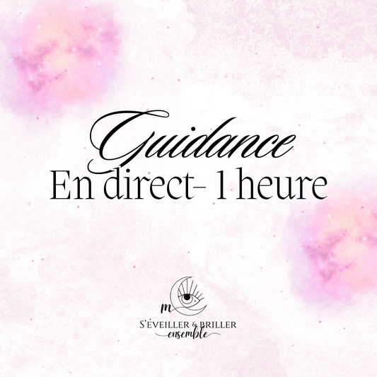 Guidance en direct — 1h : Échange approfondi pour aller au fond des choses